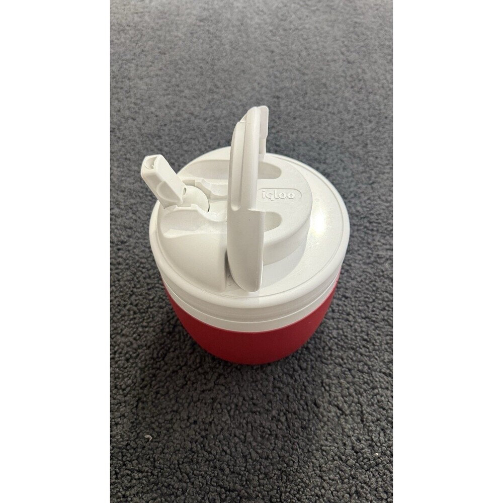 Igloo Elite (1/2 Gallon) Round Water Cooler Jug (Red/White)